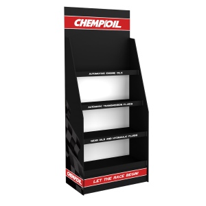 CHEMPIOIL Cardboard display 